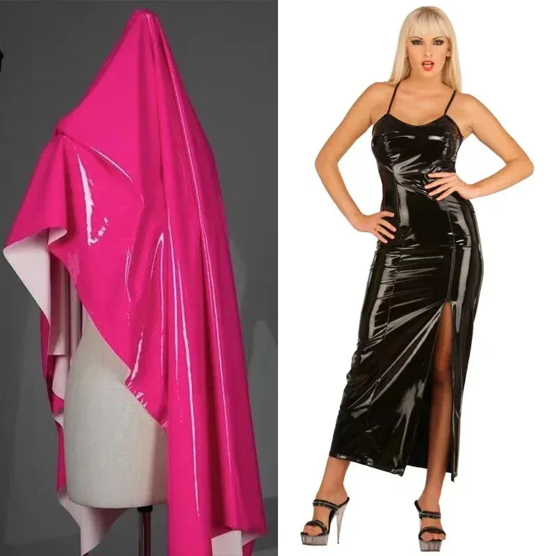 Reach Me Out Leather Maxi Dress