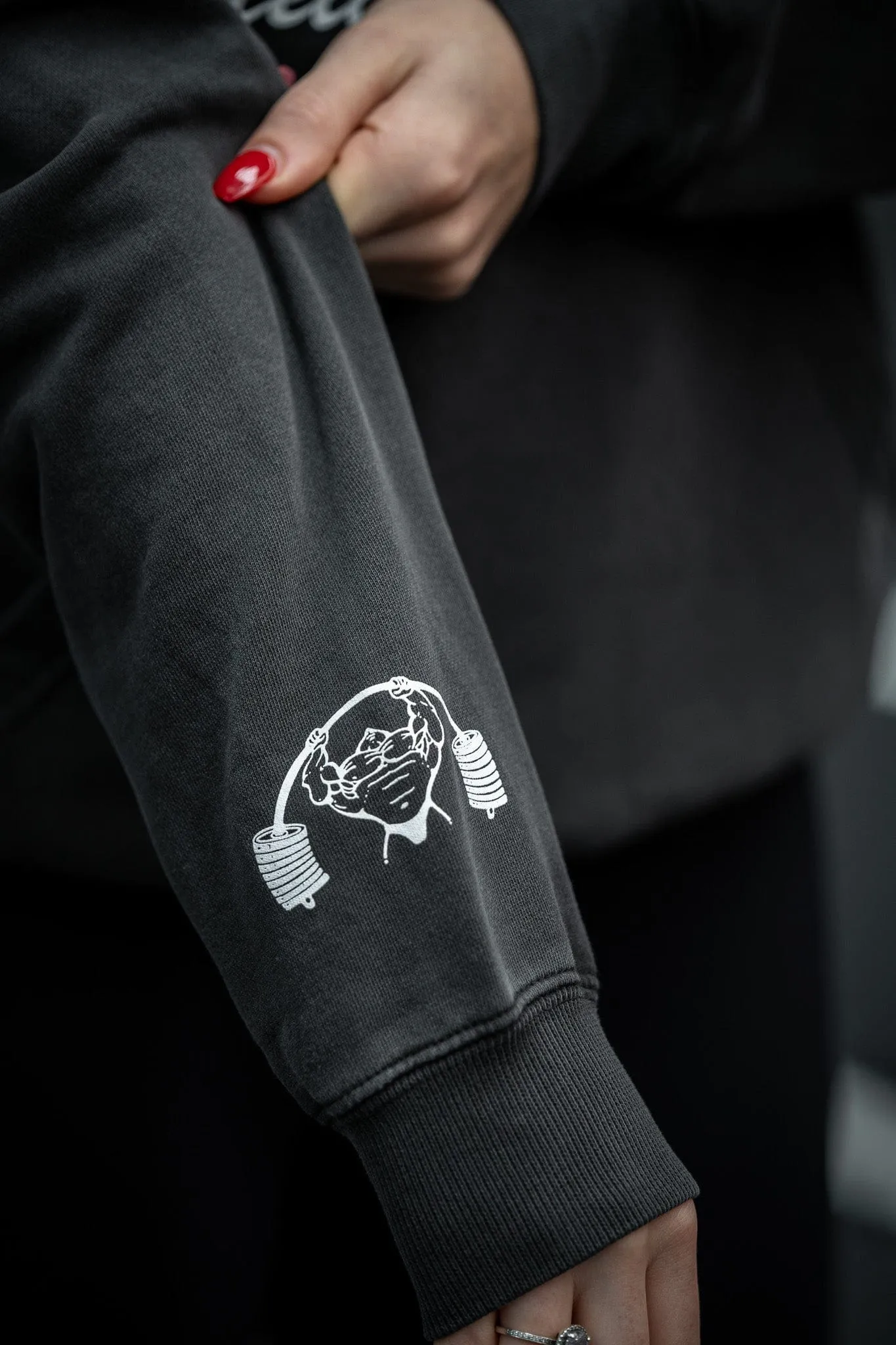 Relaxed Hoodie - Faded Black