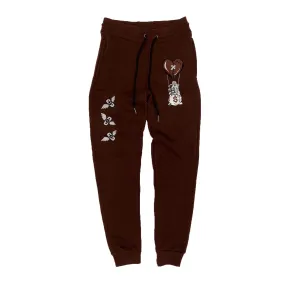 Retro Label Hot Air Joggers (Retro 1 Dark Mocha)