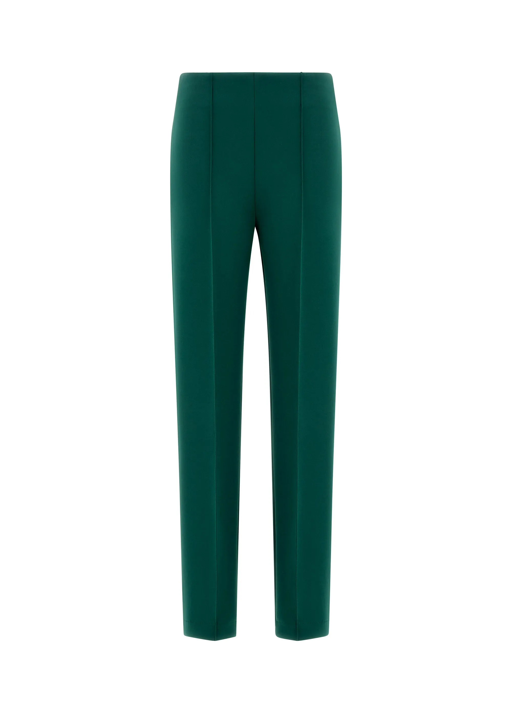 Scuba flared pants - green