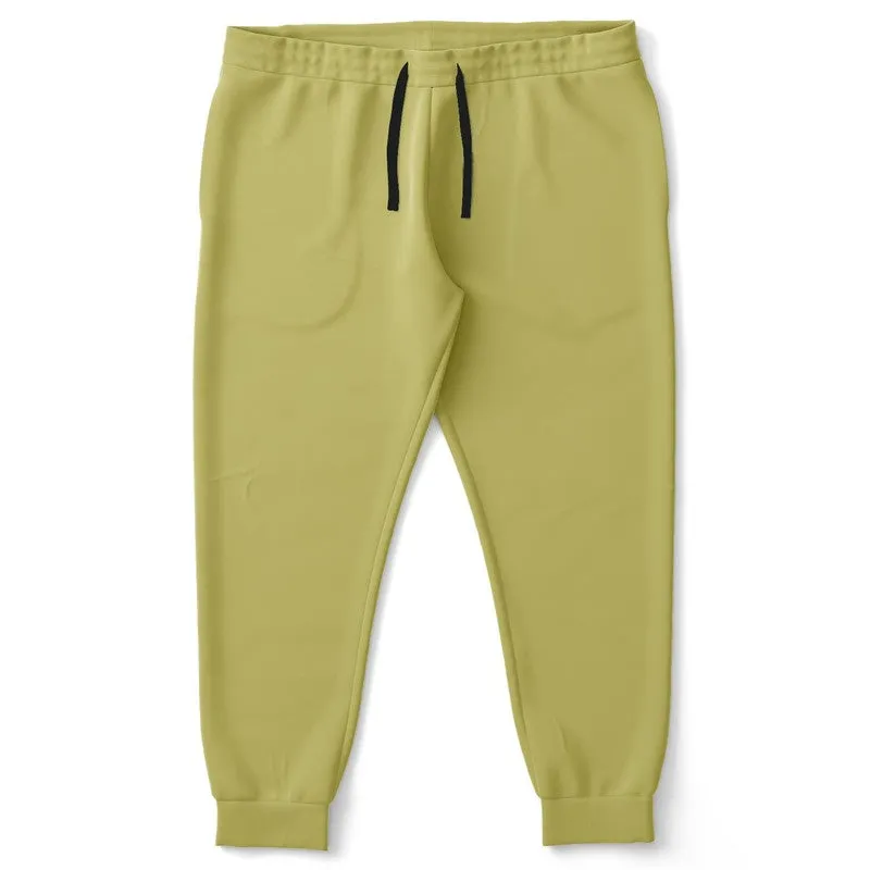 Shaded Pastel Yellow Joggers | Unisex | with PLUS sizes | C0M0Y60K30