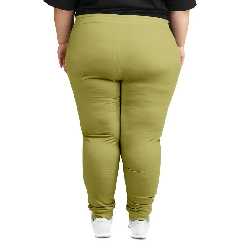 Shaded Pastel Yellow Joggers | Unisex | with PLUS sizes | C0M0Y60K30