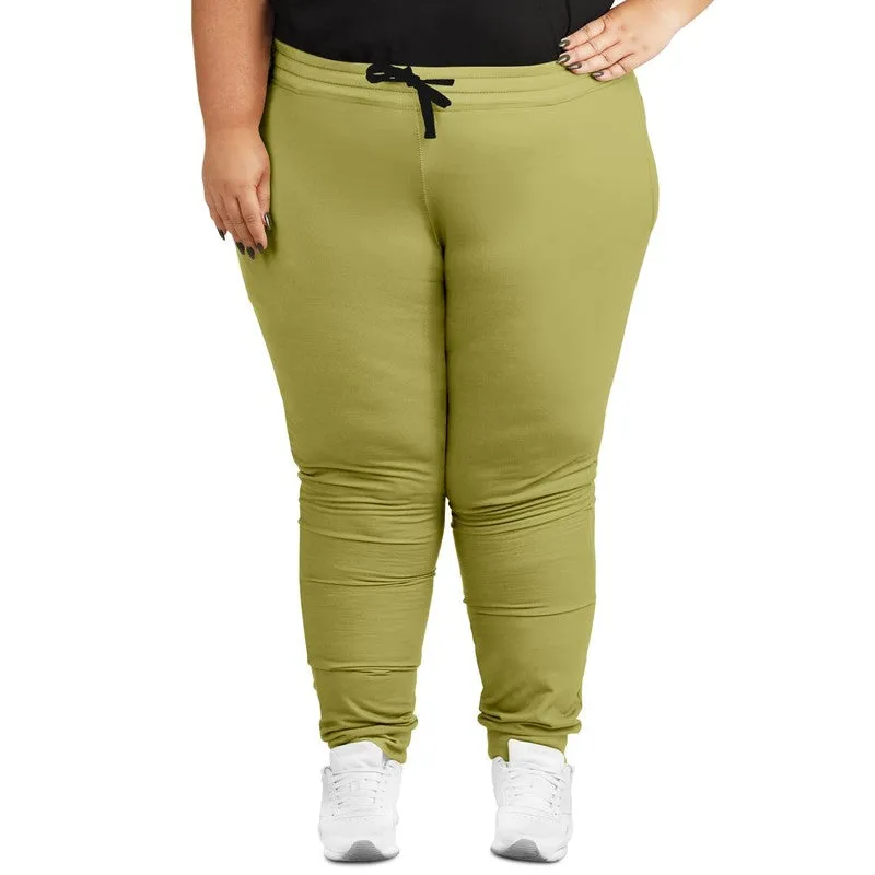 Shaded Pastel Yellow Joggers | Unisex | with PLUS sizes | C0M0Y60K30