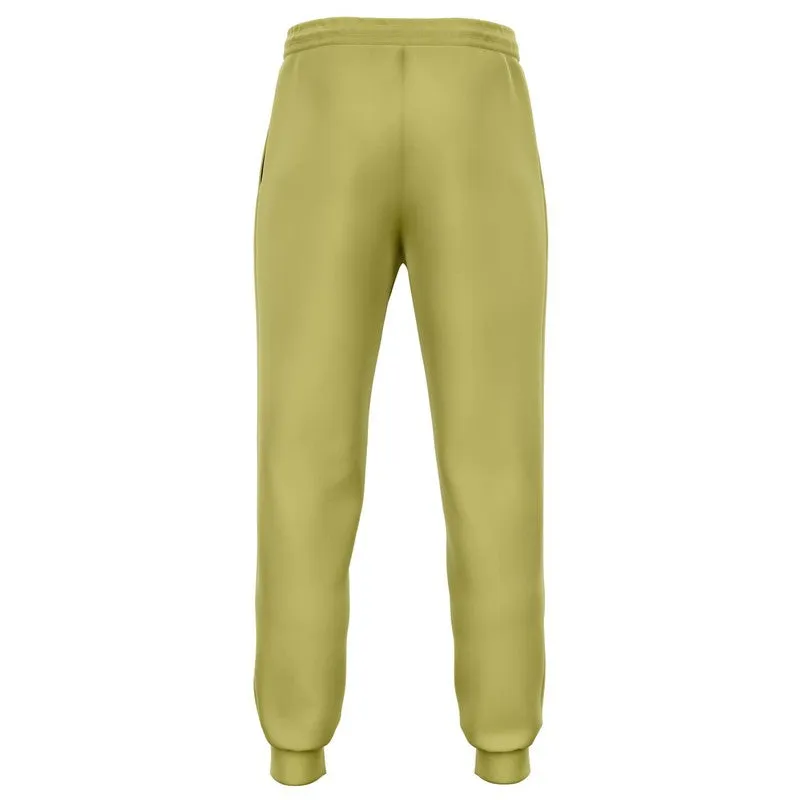 Shaded Pastel Yellow Joggers | Unisex | with PLUS sizes | C0M0Y60K30
