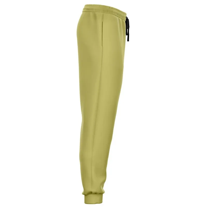 Shaded Pastel Yellow Joggers | Unisex | with PLUS sizes | C0M0Y60K30
