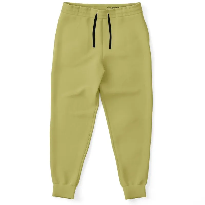 Shaded Pastel Yellow Joggers | Unisex | with PLUS sizes | C0M0Y60K30
