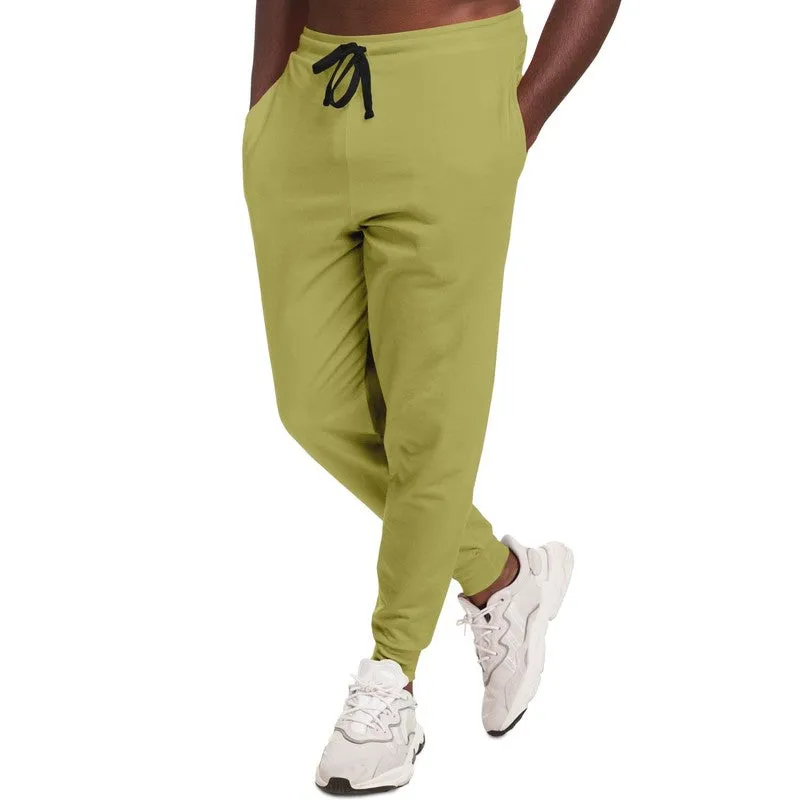 Shaded Pastel Yellow Joggers | Unisex | with PLUS sizes | C0M0Y60K30