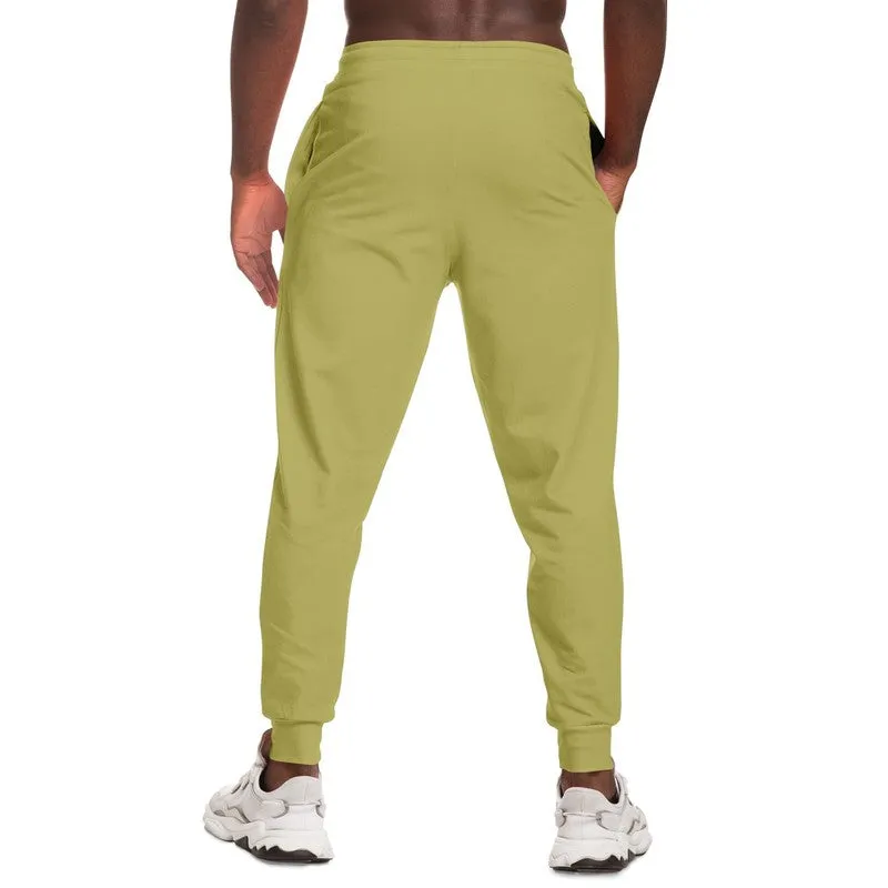 Shaded Pastel Yellow Joggers | Unisex | with PLUS sizes | C0M0Y60K30
