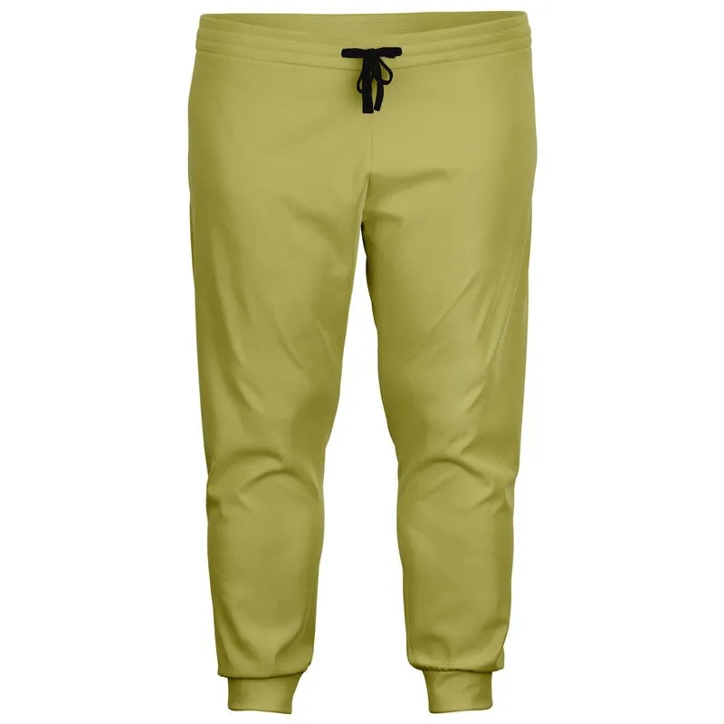 Shaded Pastel Yellow Joggers | Unisex | with PLUS sizes | C0M0Y60K30