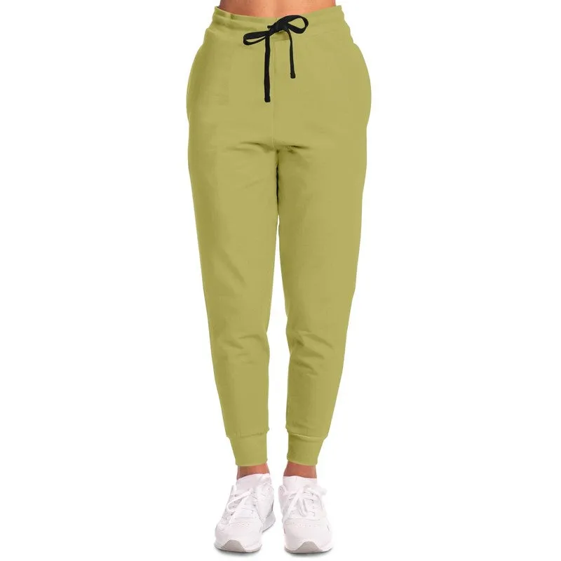 Shaded Pastel Yellow Joggers | Unisex | with PLUS sizes | C0M0Y60K30