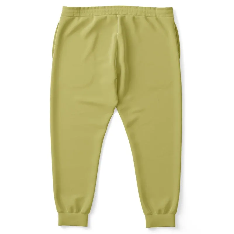 Shaded Pastel Yellow Joggers | Unisex | with PLUS sizes | C0M0Y60K30