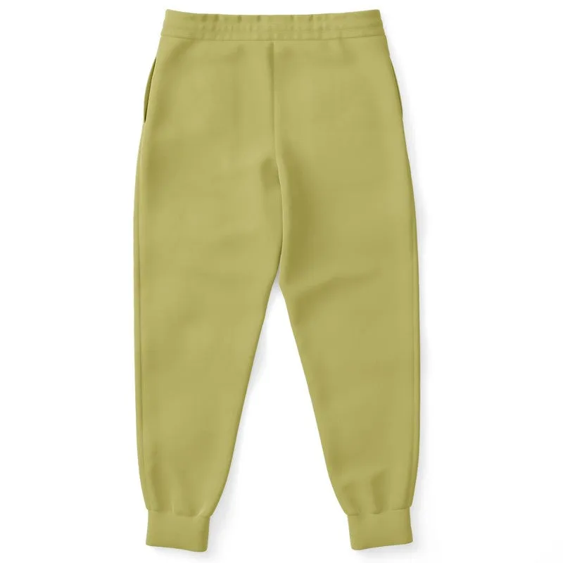 Shaded Pastel Yellow Joggers | Unisex | with PLUS sizes | C0M0Y60K30