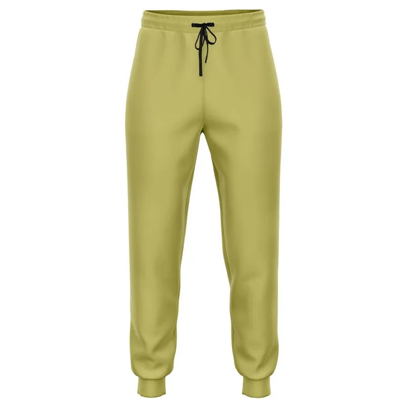 Shaded Pastel Yellow Joggers | Unisex | with PLUS sizes | C0M0Y60K30