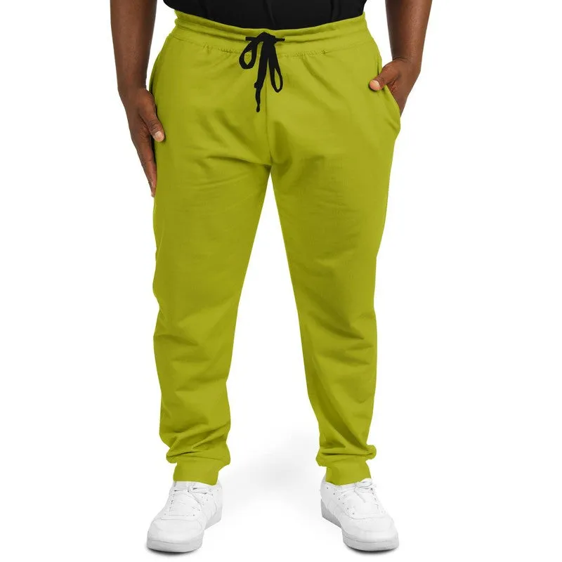 Shaded Yellow Joggers | Unisex | with PLUS sizes | C12M0Y100K30