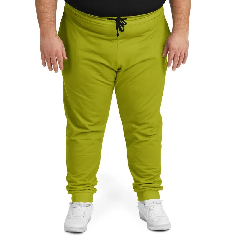 Shaded Yellow Joggers | Unisex | with PLUS sizes | C12M0Y100K30