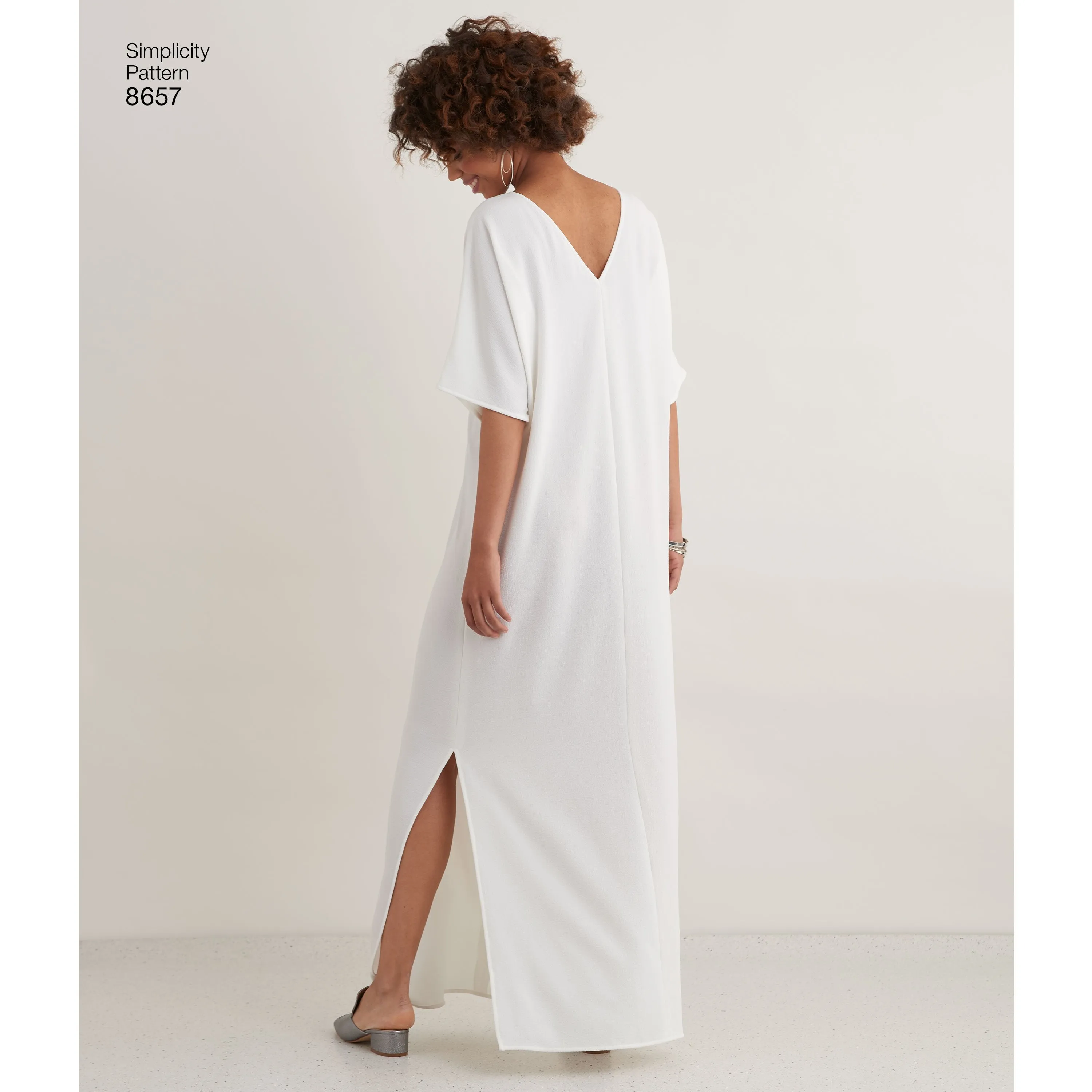 Simplicity Pattern 8657 caftan with options for design-hacking
