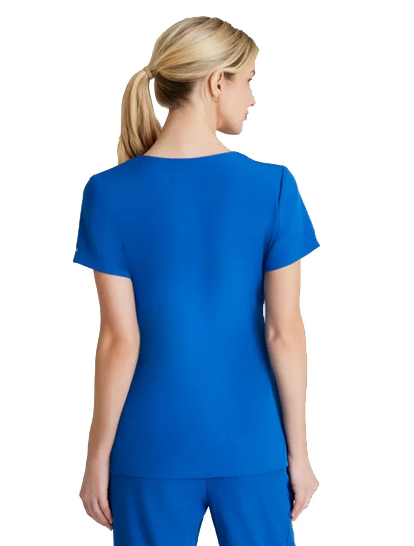 Skechers™ Vitality by Barco Charge 3-Pocket Crossover Scrub Top