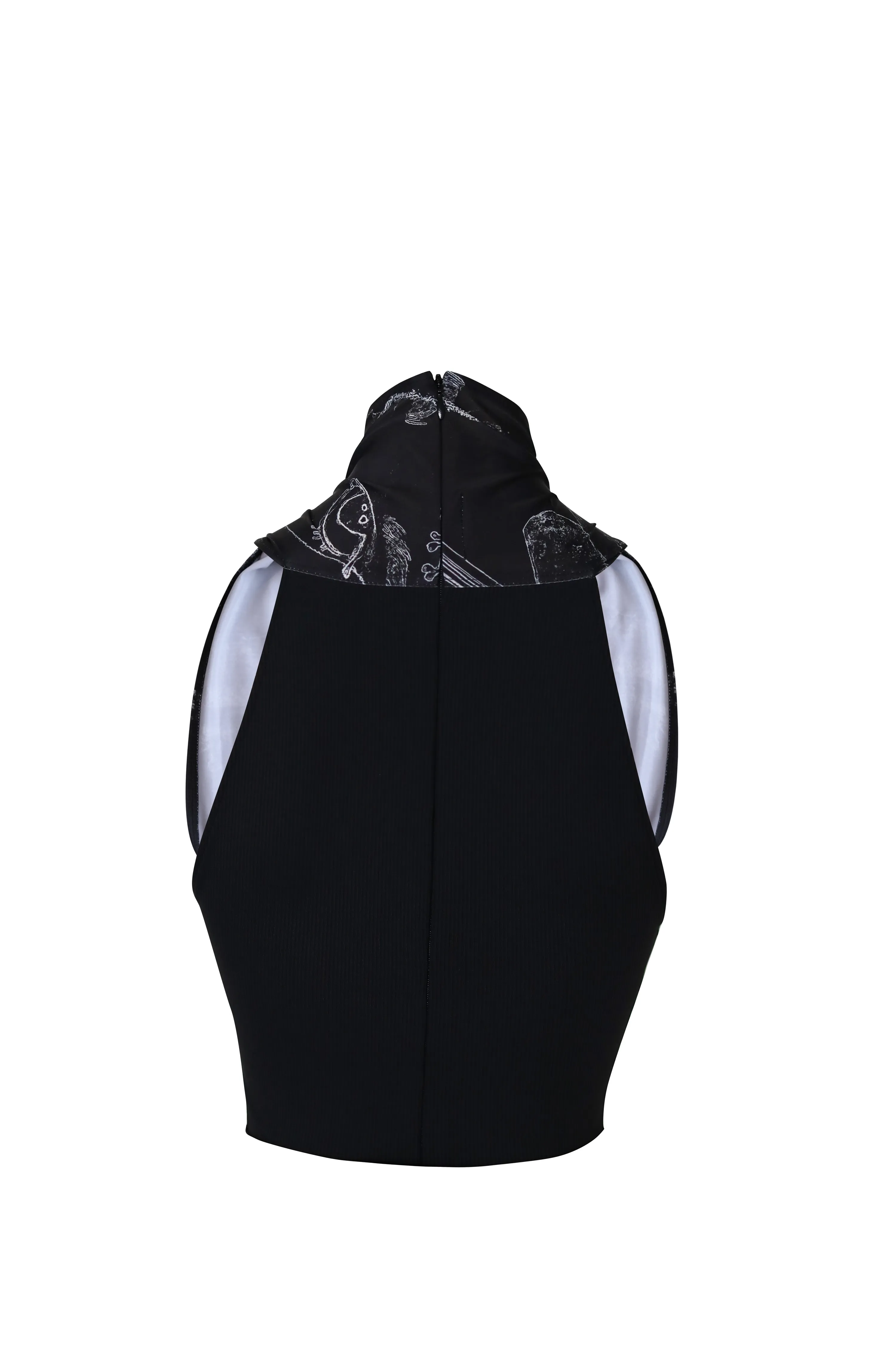 Surrealist Cross Layer Top