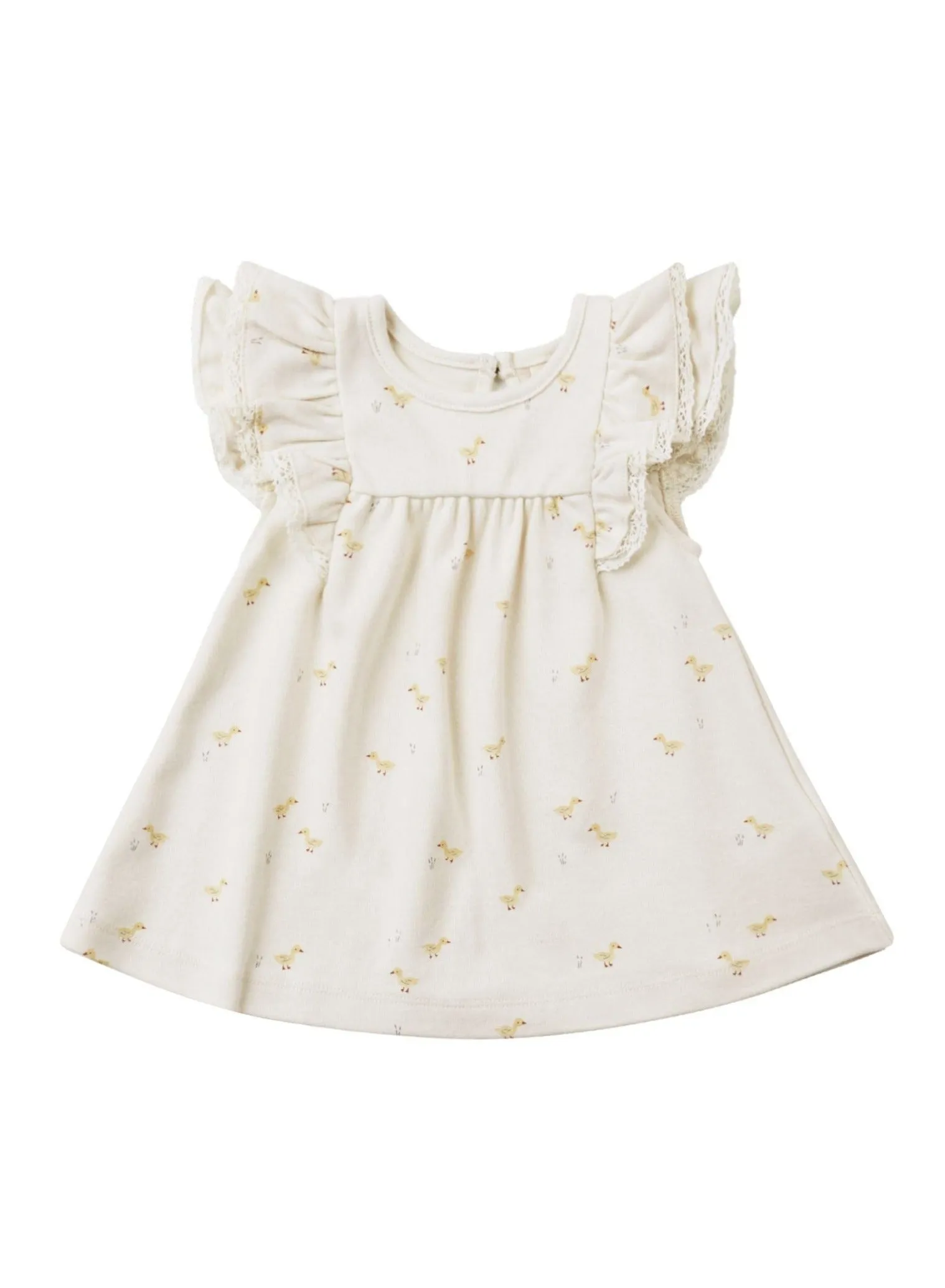 The Flutter Dress by Quincy Mae - Ducks - BABY