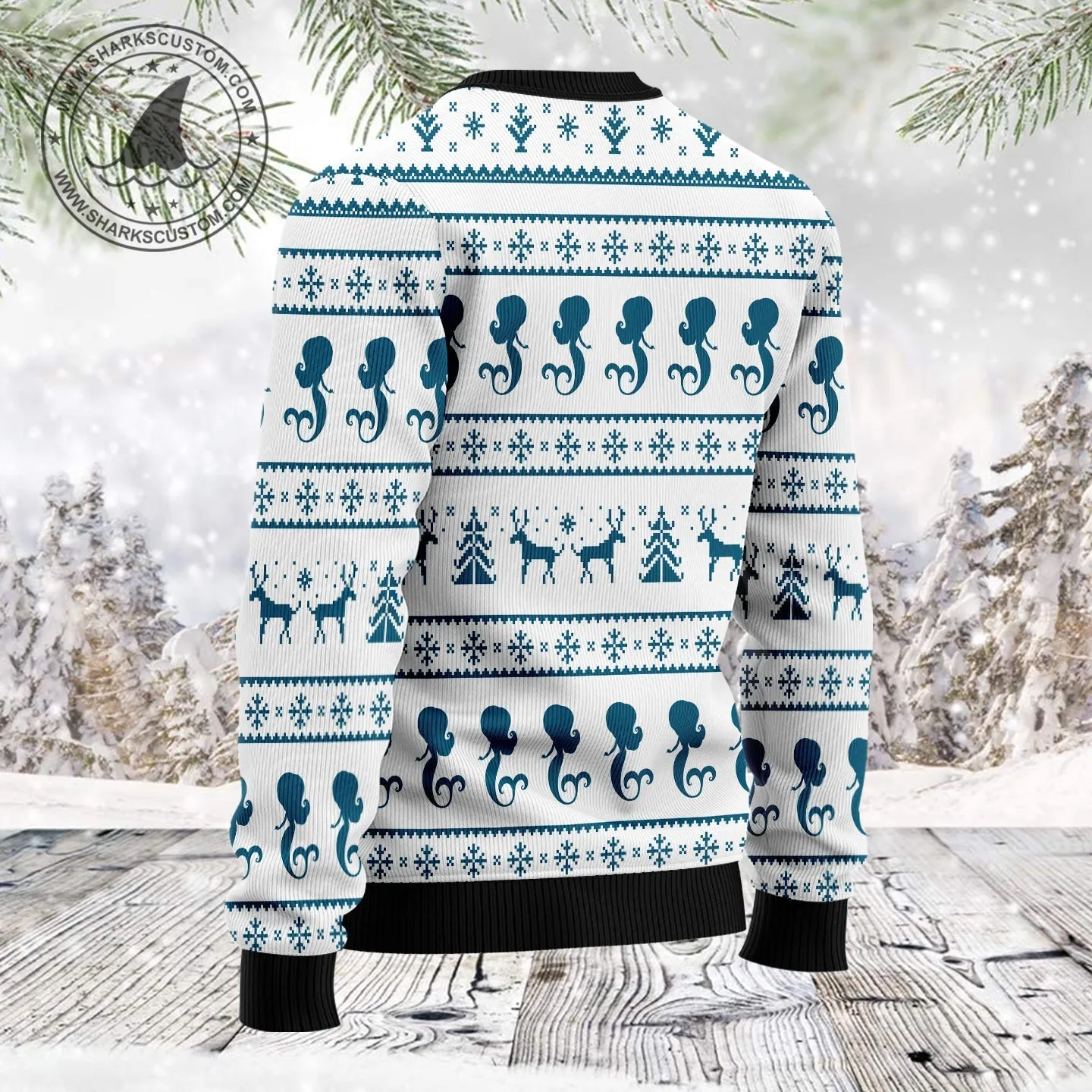 Unisex Ugly Christmas Sweater JulesRoche All-Over Print
