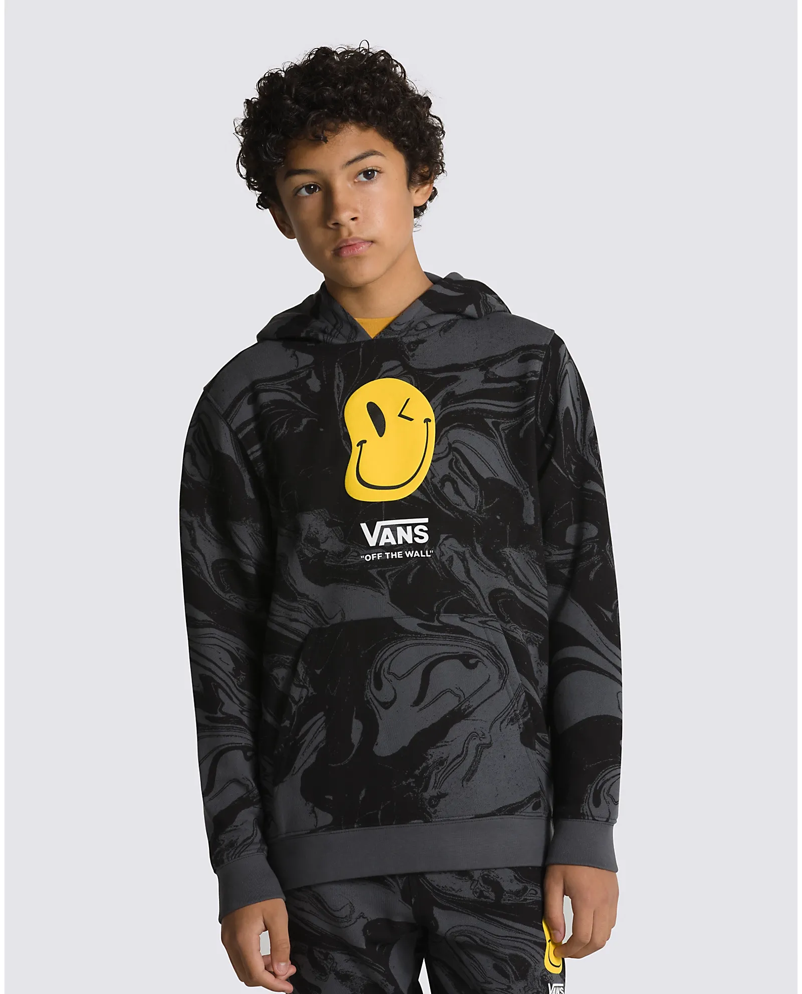 Vans Kids Marble Hoodie Black VN00065PBLK