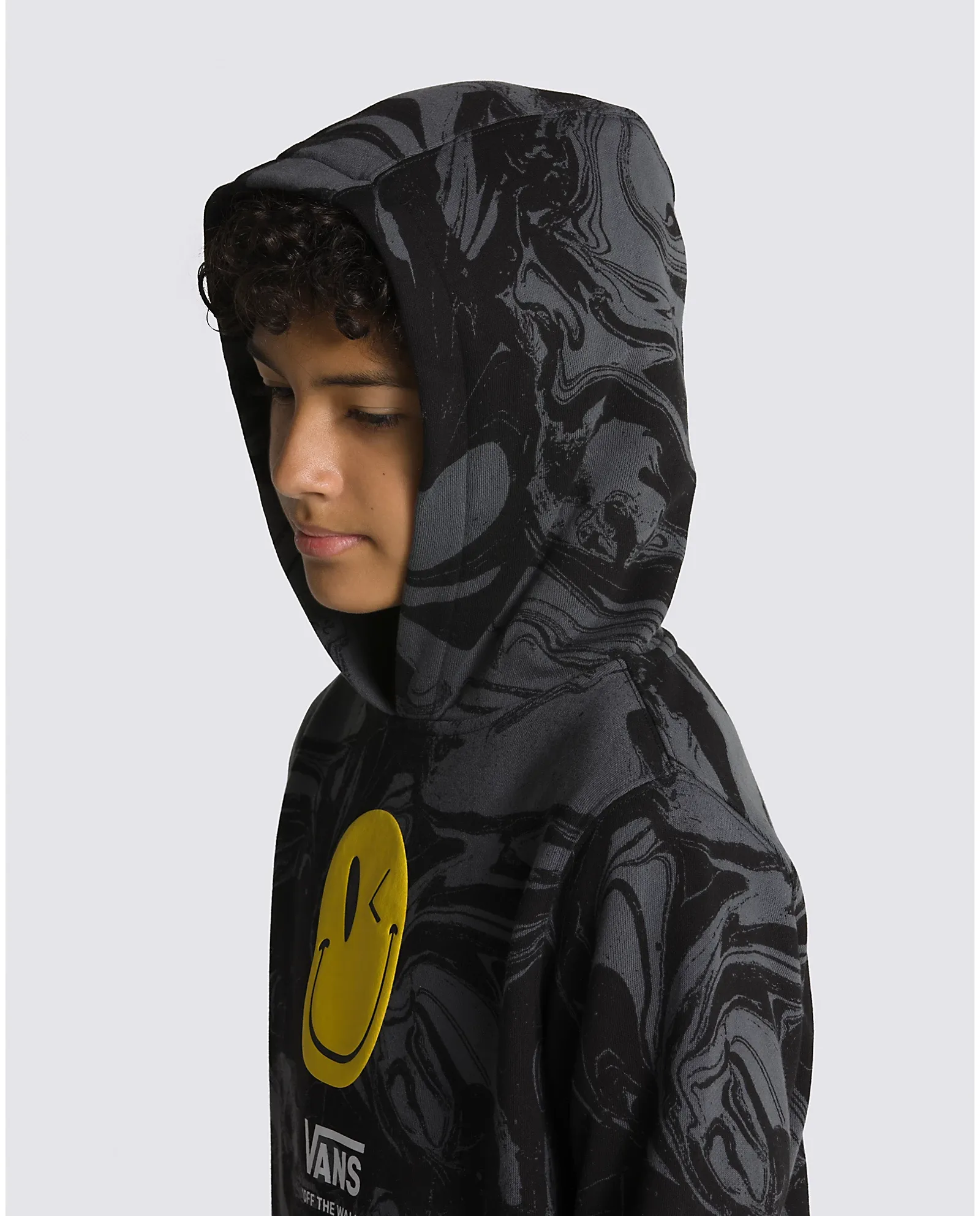 Vans Kids Marble Hoodie Black VN00065PBLK
