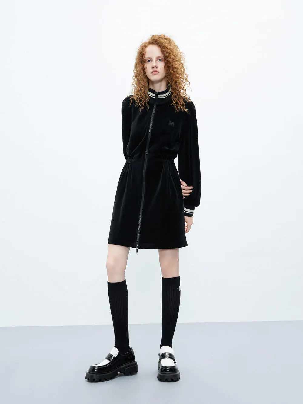 Velvet Touch Mini Dress