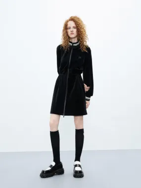 Velvet Touch Mini Dress