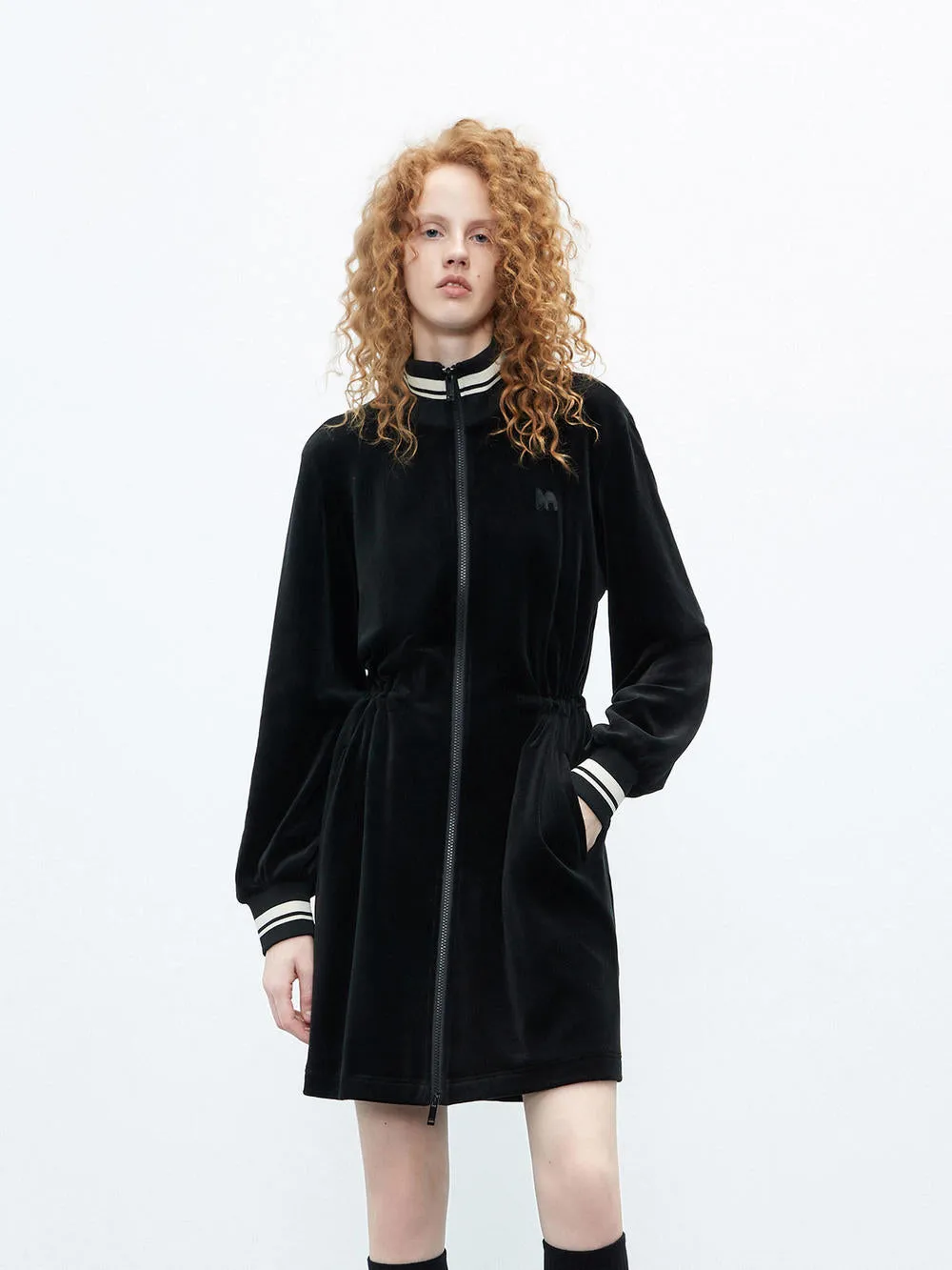 Velvet Touch Mini Dress