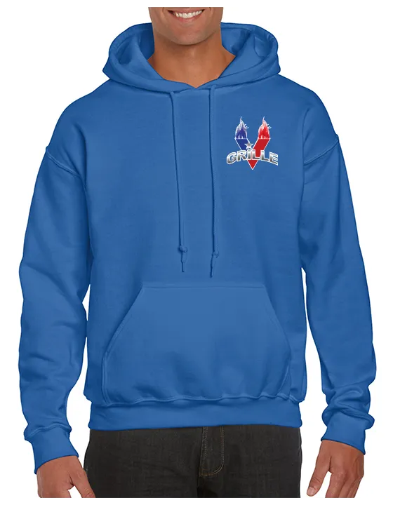 Victory Grille - V Adult Hoodie