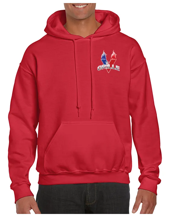 Victory Grille - V Adult Hoodie
