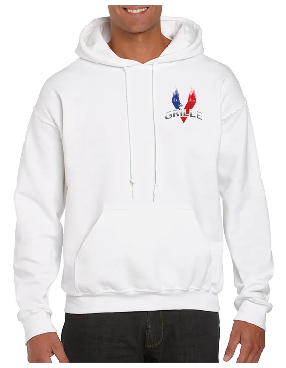 Victory Grille - V Adult Hoodie