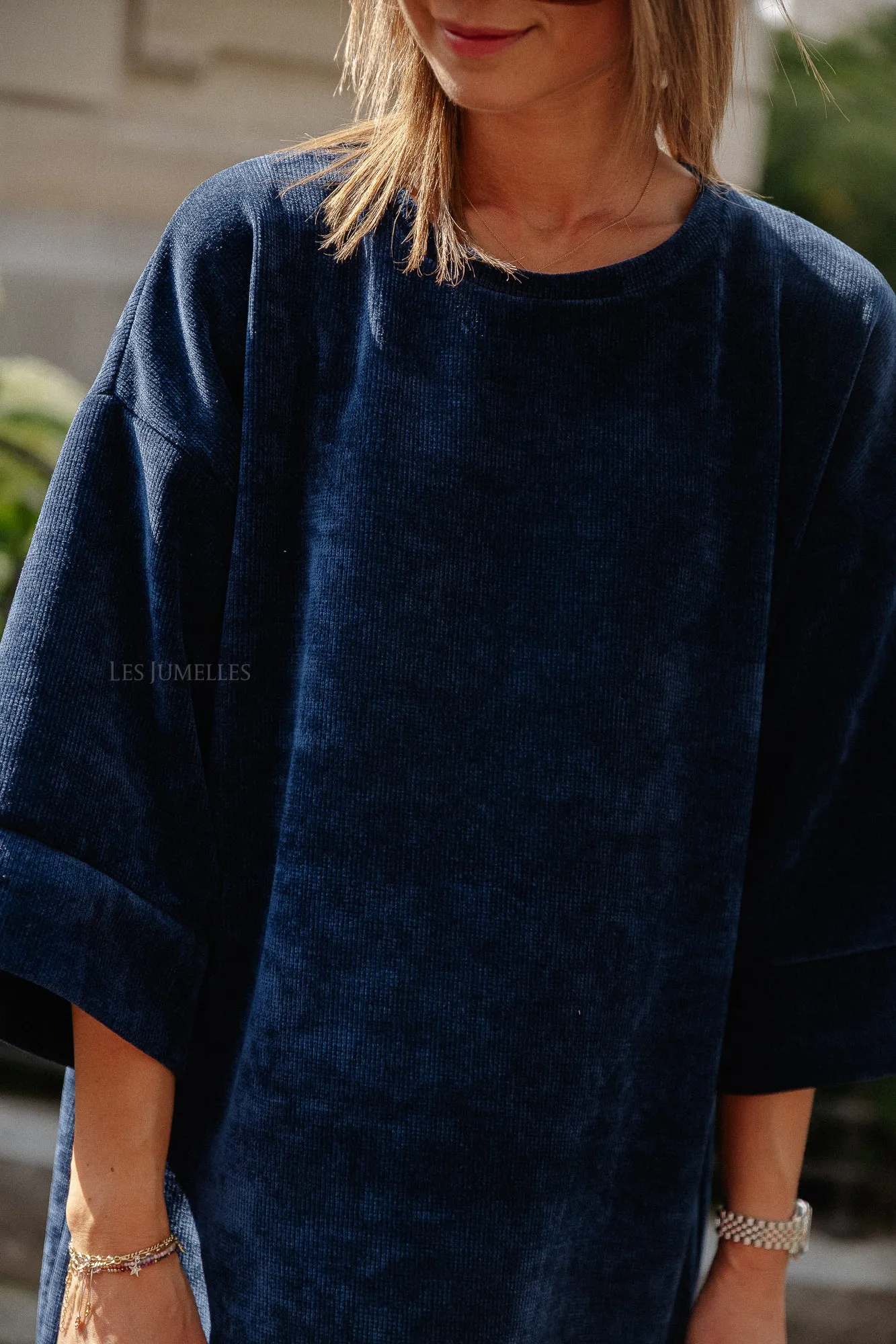 Vida velvet maxi dress navy