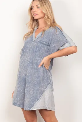 Vintage Washed Knit Dress