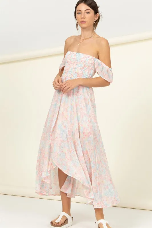 Walks in the Garden Midi Dress