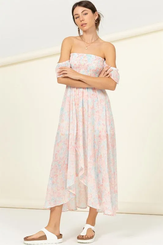 Walks in the Garden Midi Dress