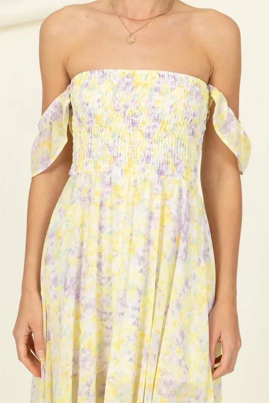 Walks in the Garden Midi Dress