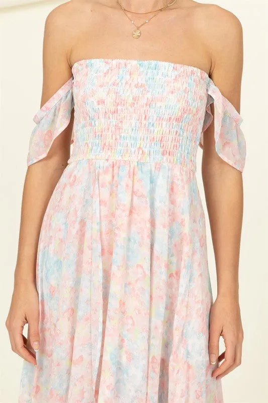 Walks in the Garden Midi Dress