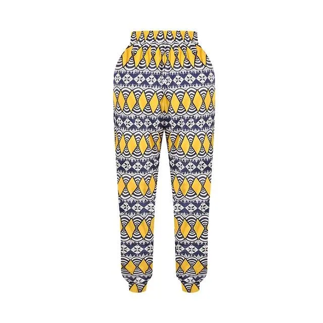 Women African Dashiki Jogger Sweatpants II