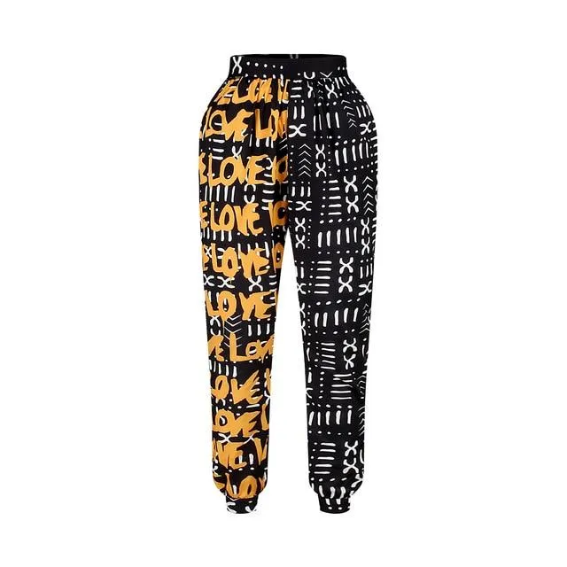 Women African Dashiki Jogger Sweatpants II