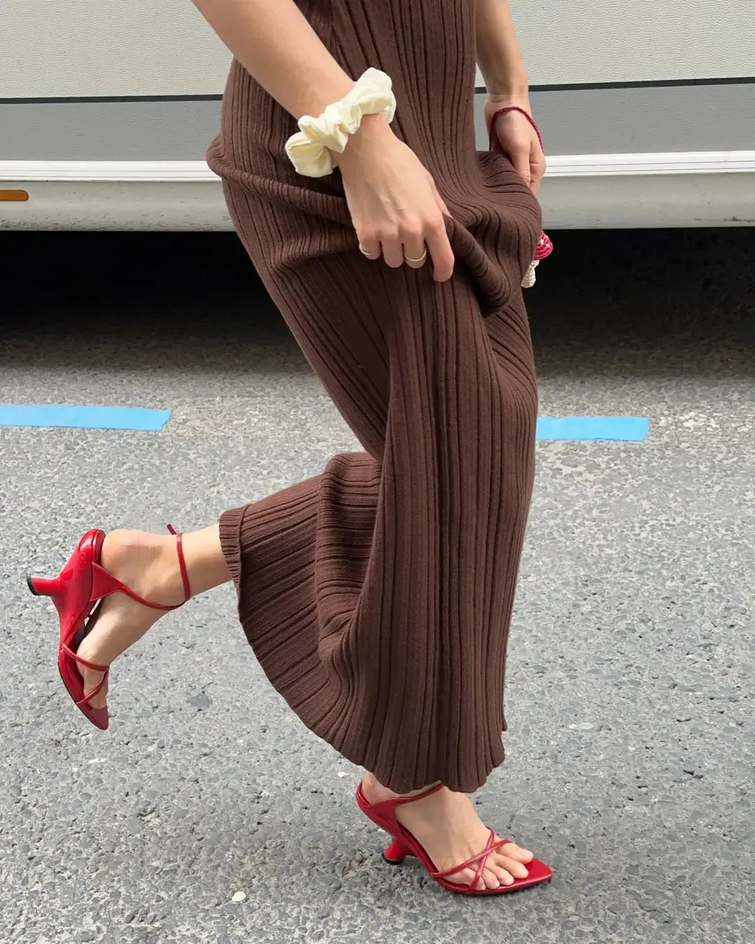 Women's Sleeveless Turtleneck Maxi Dress